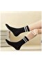 Çemberli Tennis College Cotton Socks 5-Pack (5 Pairs Black) - 2