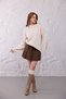 Women's High Waist Pleated Mini Skirt - 2