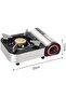 Portable Cassette Stove, - 3
