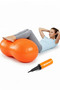 Peanut Pilates Ball 90 cm |   Peanut Pilates Ball and Pump Balance Physical Therapy Exercise Ball Set