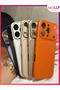 Cosmic Orange Nextgen Aa Quality Ag Glass Case for iPhone 14 Pro Max – iPhone 17 Pro Max Appearance - 2