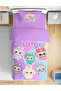 Labubu Patterned 3D Digital Printed Single Size Sheetless Young Girl Children's Duvet Cover Set