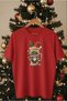 Unisex Oversize 100% Cotton Merry Christmas New Year Themed - 2