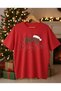 Unisex Oversize 100% Cotton Merry Christmas New Year Themed - 3