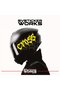 Cross Written Helmet Sticker Compatible with All Helmets One Direction 1 Piece - 2