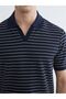 Southblue Polo Neck Striped T-Shirt - 3
