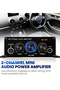 AK270 12V Mini Audio Amplifiers for Car Digital Sound Amplifier for Home Car Channel 2.0 Power AM... - 8