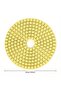 8pcs Polishing Pad Set, 4" 100mm, Wet And Dry Use, For Granite, Concrete, Marble, Sanding Disc Set - 3