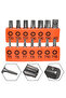 14pcs/Set 25mm Alloy Steel Torx Screwdriver Bits With Hole T5-T40 1/4 Inch Hex Shank Electric Scr... - 5