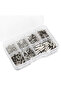 600Pcs 0.5mm2-6mm2 22-10 AWG Non-Insulated Wire Connector Ferrules Electrical Cable Terminal Copp... - 5