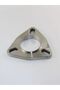 2 inch 304 Stainless steel flange universal 51mm welded 3-hole movable flange Used for automobile ex - 7