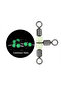 Size3X4 28mm 35kg DNDYUJU 10PCS Solid Ring Fishing Tackle Accessory equipment Fishing Rolling Trip - 8