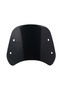 Universal Motorcycle Windshield Windscreen Wind Deflector Round Headlight For Husqvarna For Yamah... - 5