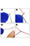 6 Count (Pack of 1) 6Pcs Needle Threader Stitch Insertion Tool for Sewing Machine Plastic Wire Loop - 4