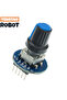 Rotary Encoder Module Brick Sensor Development Round Audio Rotating Potentiometer Knob Cap EC11