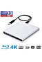ناسخ أقراص بلو راي فائقة الوضوح 4K، محرك أقراص DVD بصري خارجي USB3.0، مشغل ومسجل أقراص بلو راي ثلاثية الأبعاد، BD-RE/ROM