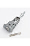 HU162T 9 Teeth OEM Installation Lock for Volkswagen GOLF 7 Lamando Car Left Door Lock Cylinder
