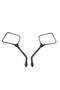 Square Mirror Ultra-Wide-Angle Motorcycle Side Mirror Modified - 7