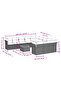 Garden Sofa Set | Black - 3