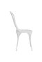 3 Piece Bistro Set Cast Aluminium White - 7