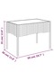 4 Piece Garden Lounge Set with Cushions Black Poly Rattan - 3