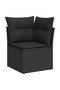 Garden Sofa Set | Black - 4