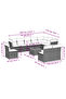 Garden Sofa Set | Black - 3