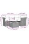 Garden Sofa Set | Black - 3