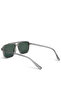 Women Thin Rim Navigator Sunglasses in Grey - 3