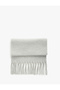 Sim Detailed Tasseled Long Scarf - 2