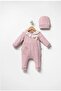 Natural Butterfly Detail Side Opening Jumpsuit