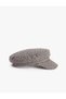 Houndstooth Patterned Cap Hat - 2