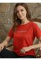 Women's Beautiful Soul Printed Crew Neck Tshirt - 2