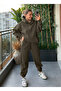 Women's 3 Thread Premium Tracksuit Set O Oversized K Hooded – Comfortable Fit for Winter - 3