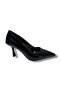C-Shoes 3149-26 Wrinkled Patent Leather Medium Heel Thin Heel Women's Stiletto - 2
