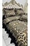 5D Double Size Bedding Set with Skirt, Fluffy Sheets and Duvet Cover, Full Set of 6 Pieces Bedding Set - 3