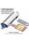6 in 1 Otg Card Reader Type-C USB 3.0 – Sd / Tf / USB Multifunctional Adapter - 6
