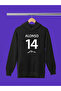Fernando Alonso Printed Cotton Long Sleeve Fleece-Lined 3 Thread Hooded F1 Sweatshirt - 2