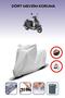 Gray Rear Bag Lock Incompatible with Kymco Like S 125 Compatible Motorcycle Tarpaulin, 4 Seasons