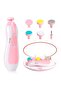 Baby Nail Trimmer Electric - 6-in-1 Baby Nail Clippers & File Set with LED Light