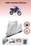 Gray Rear Bag Lock Incompatible with Yamaha Yz 85 Compatible Motorcycle Tarpaulin, 4 Seasons