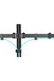 Dual Arm Desktop Adjustable Monitor Holder 14-32” Tv-Pc Lcd Led Stand Steel Design - 6