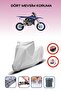 Gray Rear Bag Lock Incompatible with Yamaha Yz 65 Compatible Motorcycle Tarpaulin, 4 Seasons