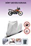 Gray Rear Bag Lock Incompatible Ktm 790 Adventure Compatible Motorcycle Tarpaulin, 4 Seasons