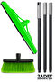 Brush Set - Detachable Handle - Household Brush and Yersil - 110 cm Handle - Quality Handle - Quality Head - 3