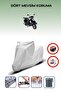 Gray Rear Bag Lock Incompatible Altai Carrier 125 Compatible Motorcycle Tarpaulin, 4 Seasons