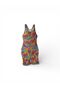 Girl's Letter Printed Swimsuit with Shorts