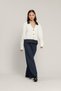 Jeans Detailed Knitwear Cardigan