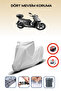 Gray Rear Bag Lock Incompatible with Kymco Agility 16+ 125I Compatible Motorcycle Tarpaulin, 4 Seasons