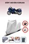 Gray Rear Case Lock Incompatible Bmw K 1200 Gt Compatible Motorcycle Tarpaulin, 4 Seasons